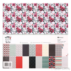 Hearth + Home | 12" X 12" Paper Pack ( 20 Sheets)