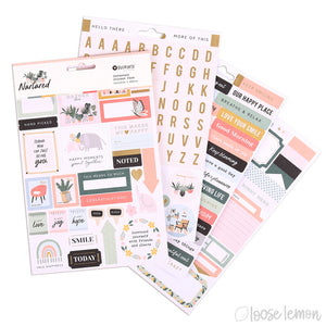 Nurtured | Cardstock Sticker Pack (4 Sheets)