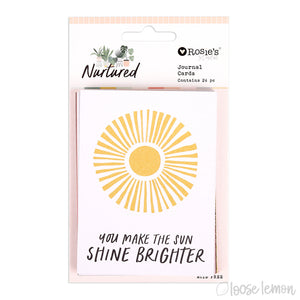 Nurtured | Journal Cards