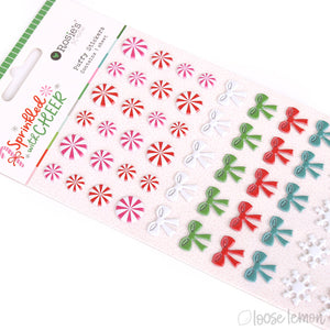 Sprinkled With Cheer | Puffy Mini Stickers (Icons)