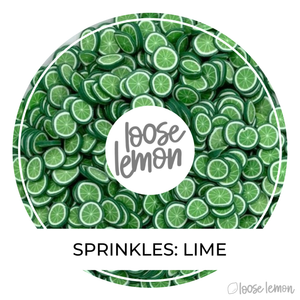 Clay Sprinkles | Lime (Slices)