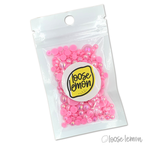 Mirror Pearls | Bubblegum (Mixed Sizes)
