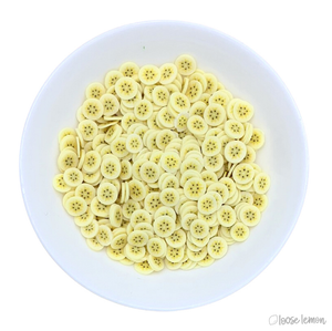 Clay Sprinkles | Banana (Slices)