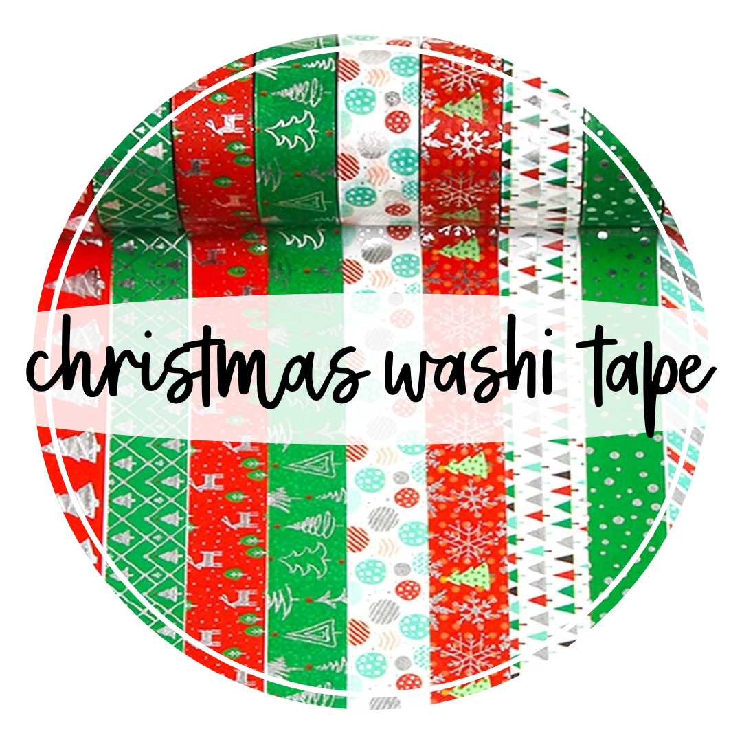 CHRISTMAS WASHI