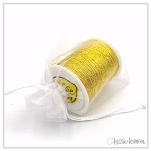 Gold Metallic Thread  | 0.1Mm X 55M