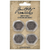 Tim Holtz Idea-Ology Metal Quote Seals 4/Pkg | TH94236