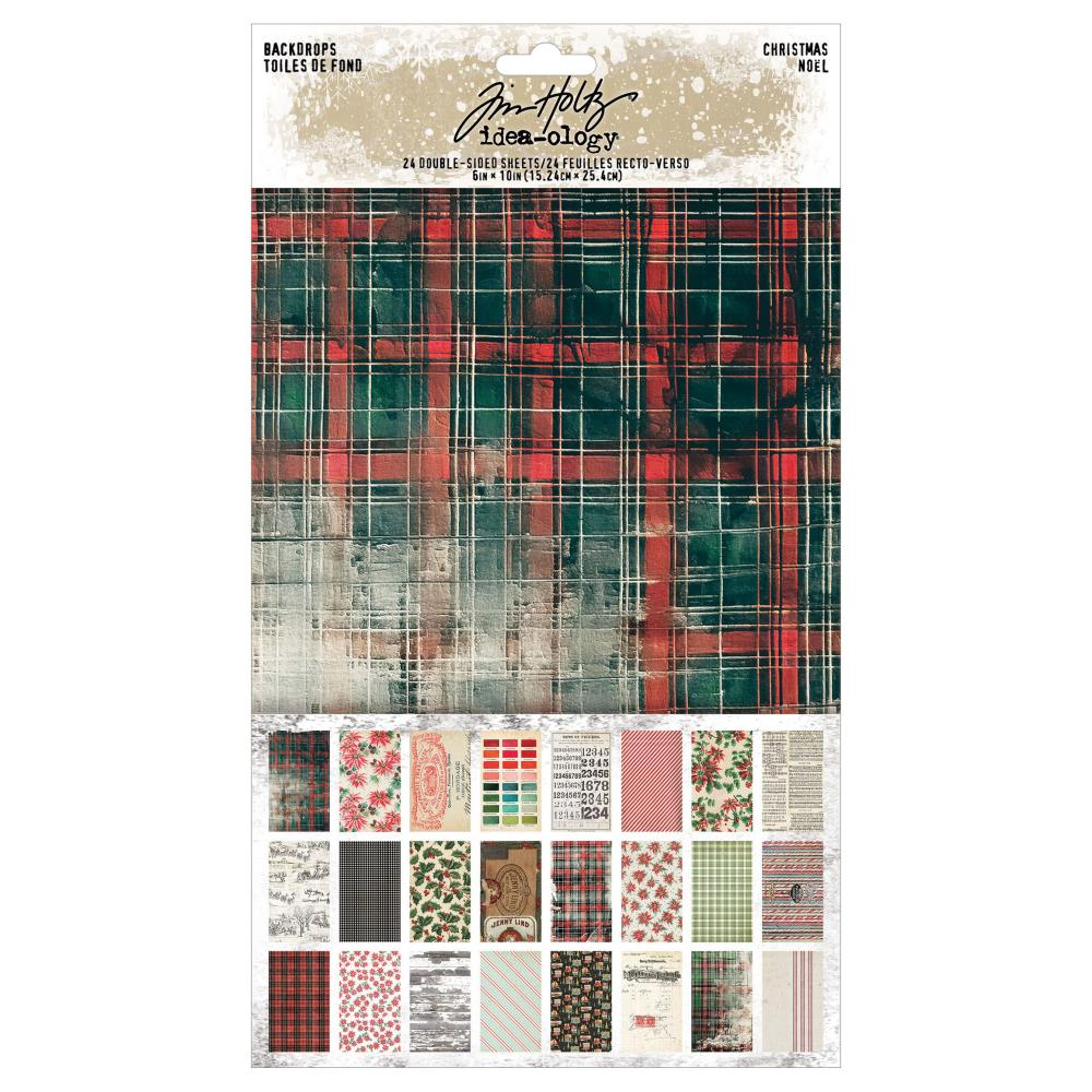 Tim Holtz Idea-ology 2025 | Backdrops (TH94443)