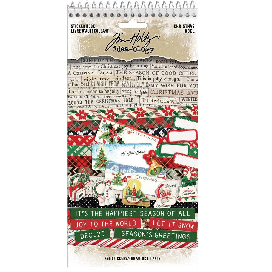 Tim Holtz Idea-ology 2025 | Sticker Book (TH94451)