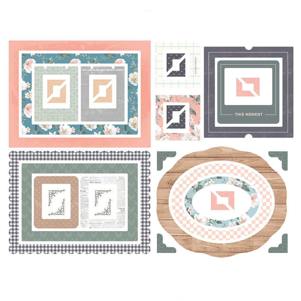 Clementine | Chipboard Frames & Corners