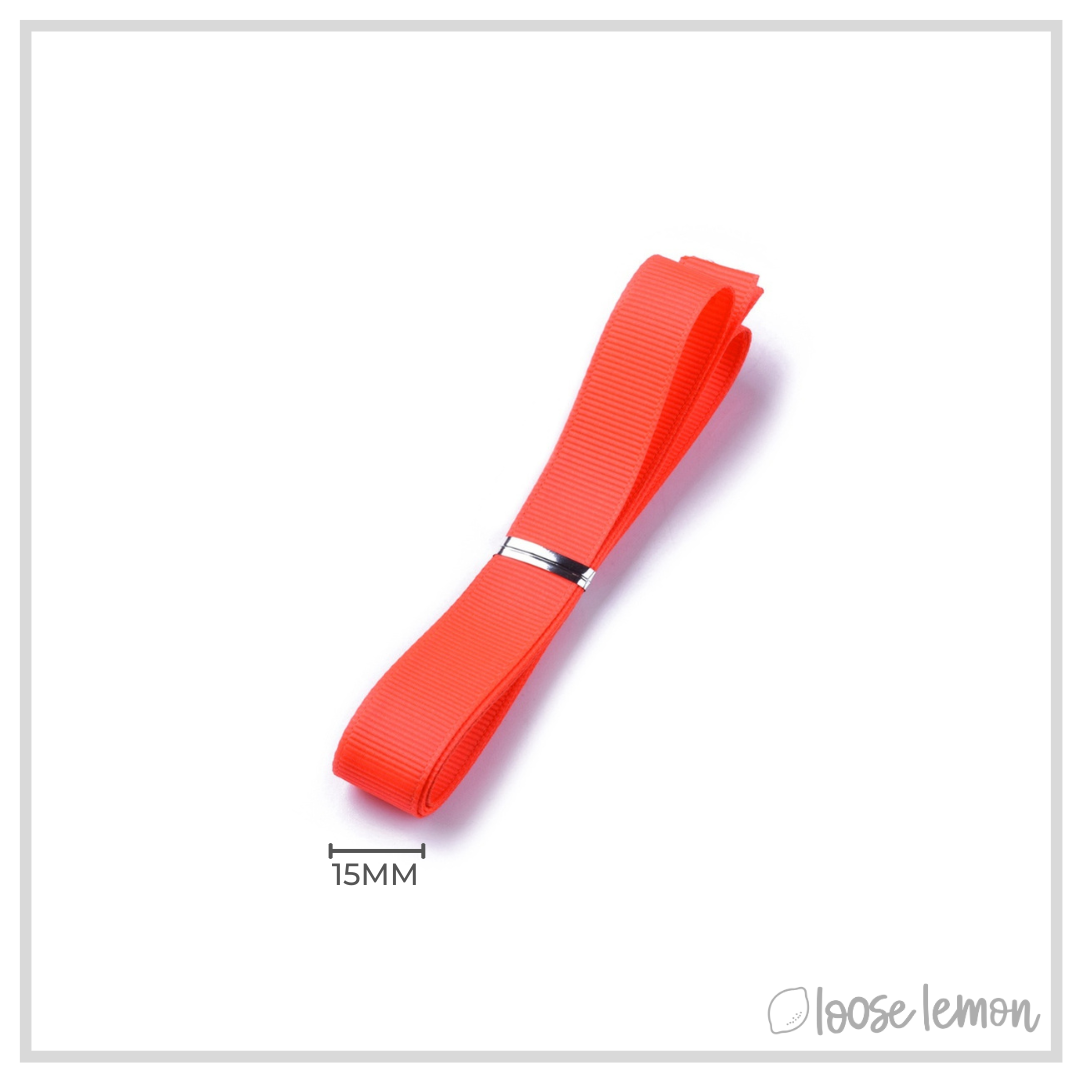 Grosgrain Ribbon x 10m (Reds & Pinks)