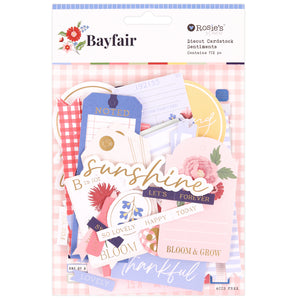 Bayfair | Diecut Cardstock Sentiments (172 pcs)