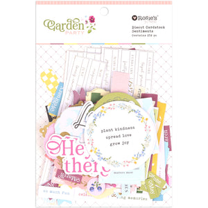 Garden Party | Diecut Ephemera Sentiments (252 pcs)