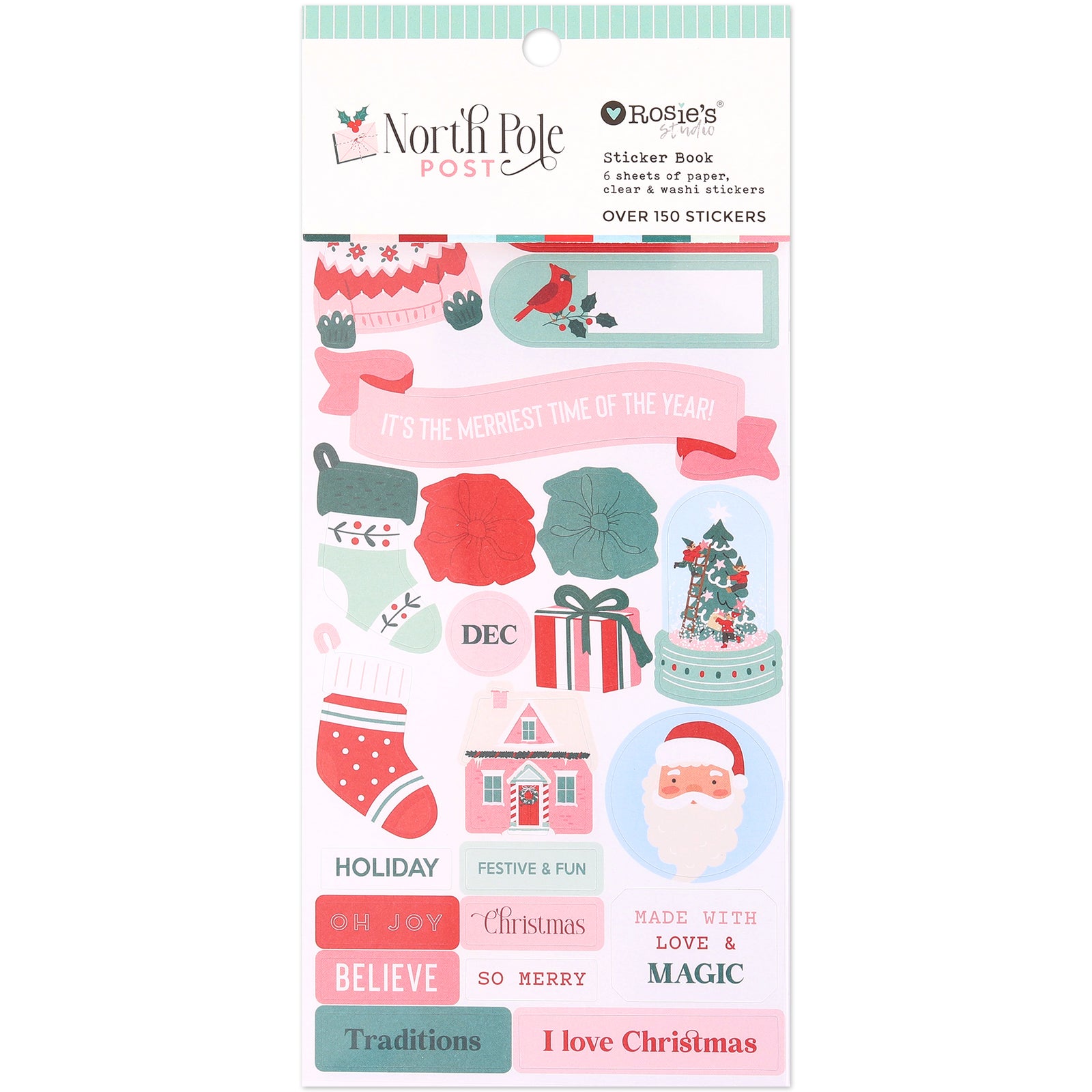 North Pole Post | Sticker Book (6 pages)