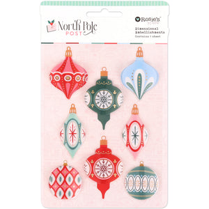 North Pole Post | Dimensional Ornaments