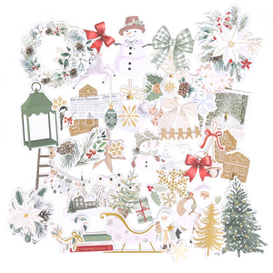Sleigh Bells Ring | Diecut Cardstock Ephemera (128 pcs)