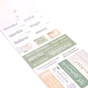 Sleigh Bells Ring | Sticker Book (6 Sheets)