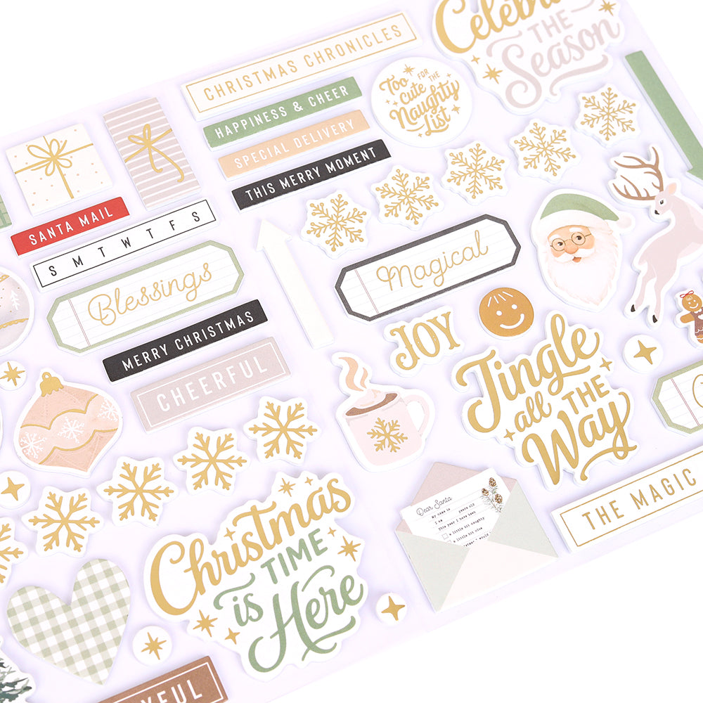 Sleigh Bells Ring | Foam Embellishments (2 Sheets)