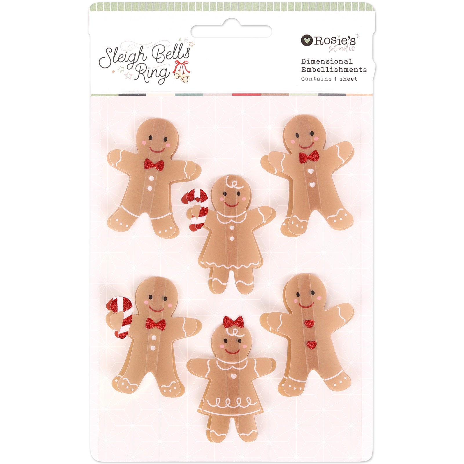 Sleigh Bells Ring | Dimensional Gingerbread