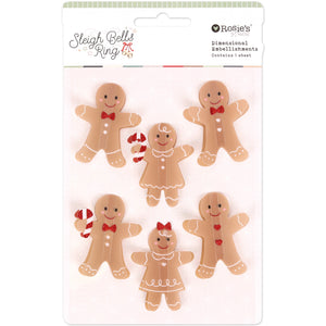 Sleigh Bells Ring | Dimensional Gingerbread