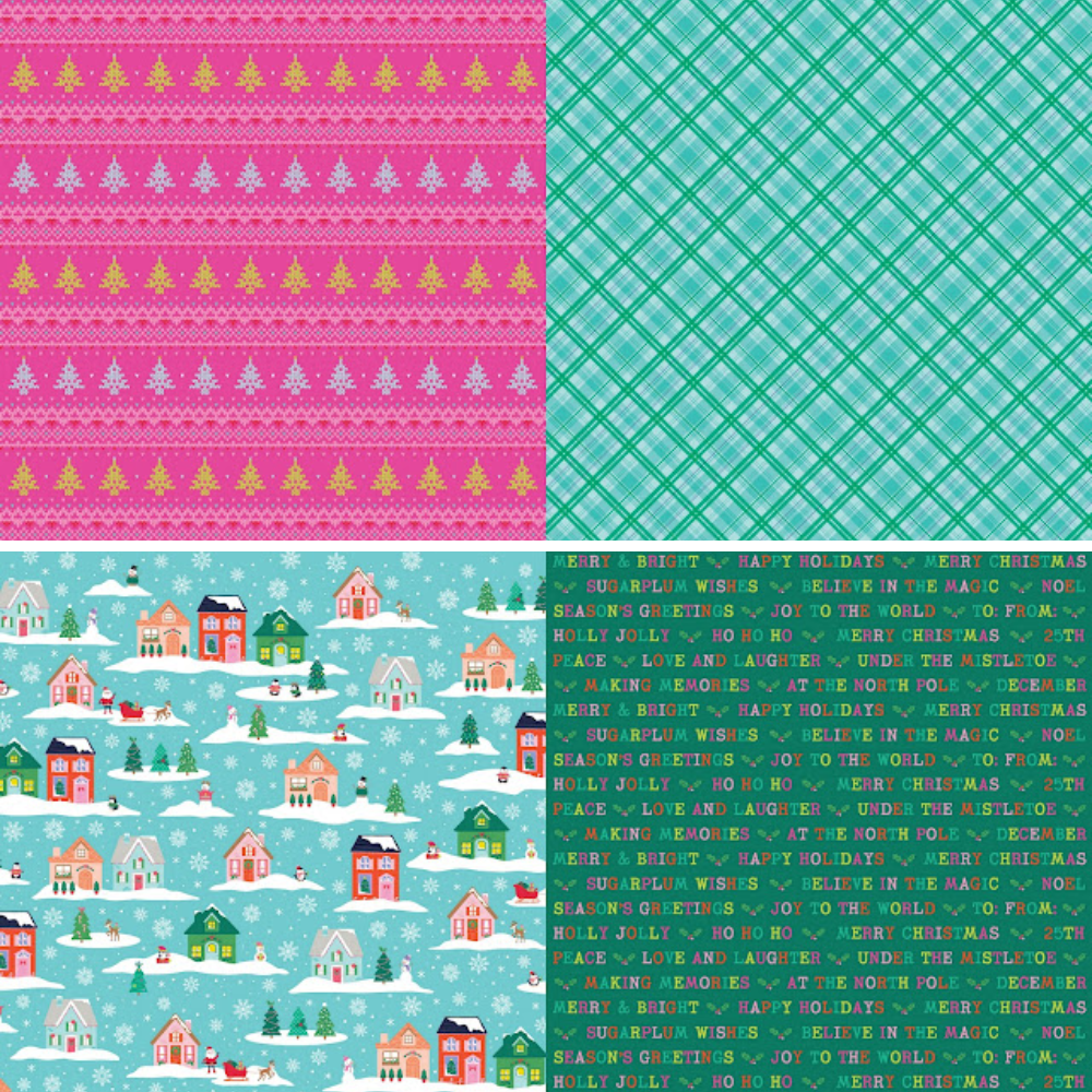 Paige Evans | Sugarplum Wishes 48 Page Paper Pad (12" x 12")