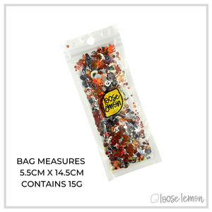 Festive Scatters | Halloween Eyes Orange