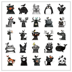 50 Sticker Set | Animal Buddies