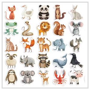 50 Sticker Set | Animal Kingdom