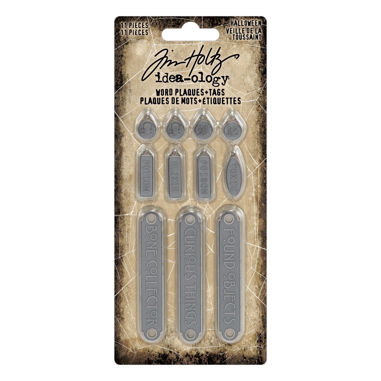 Tim Holtz Idea-Ology Word Plaques and Tags | TH94438 (2025)