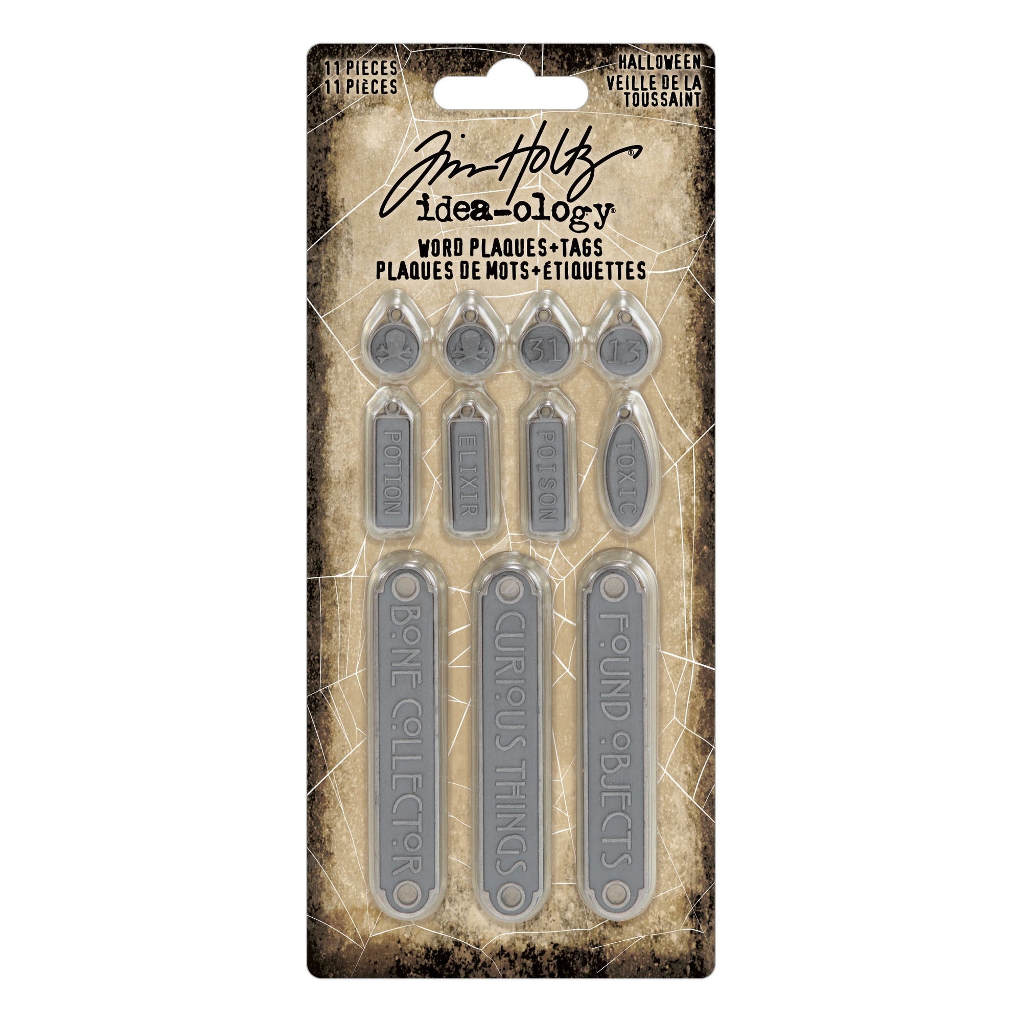 Tim Holtz Idea-Ology Word Plaques and Tags | TH94438 (2025)