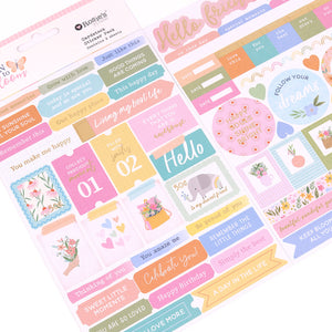 Born To Bloom | Cardstock Stickers