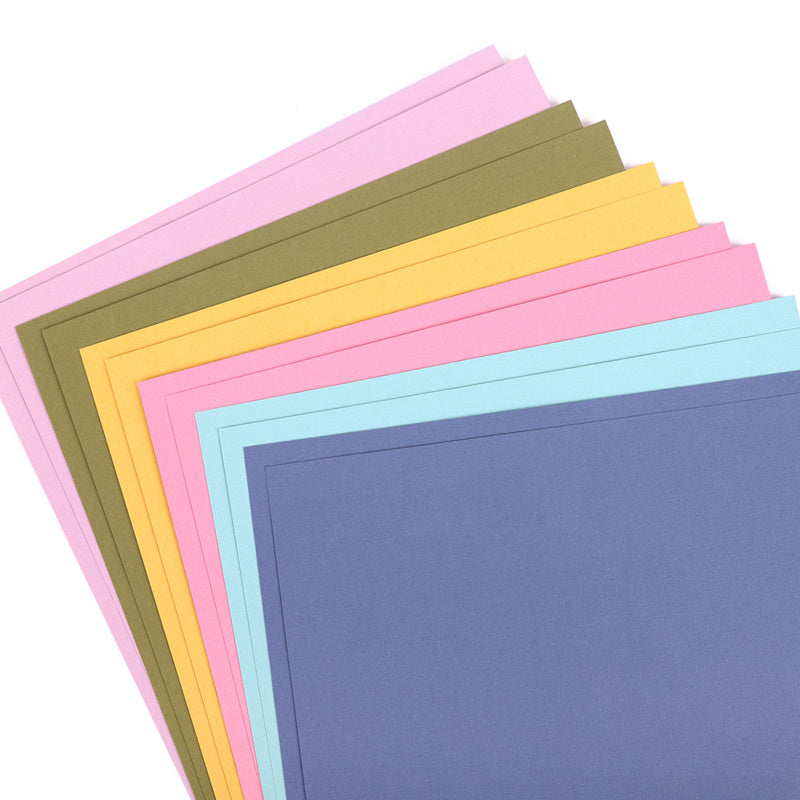 Born To Bloom | 12" X 12" Textured Cardstock ( 12 Sheets)