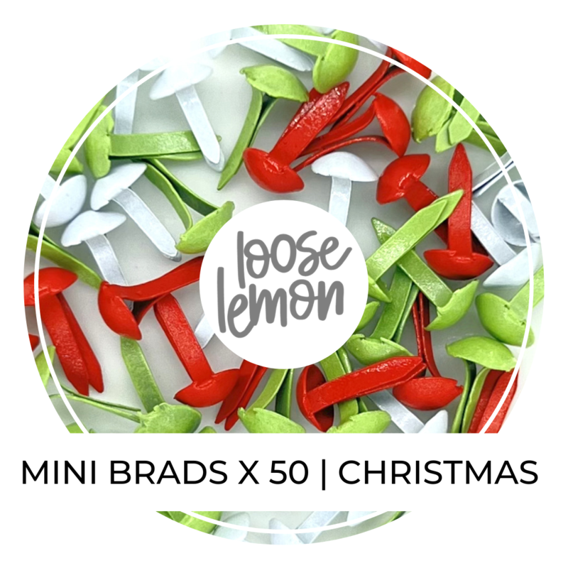 Mini Brads X 50 | Christmas