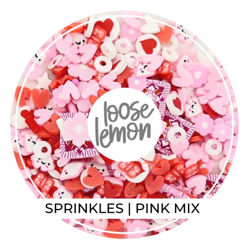 Clay Sprinkles | Pink Mix