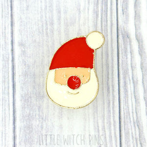 Santa | Christmas Enamel Pin