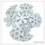 Wooden Snowflakes | Silver X 8 Pieces