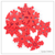 Wooden Snowflakes | Red X 8 Pieces