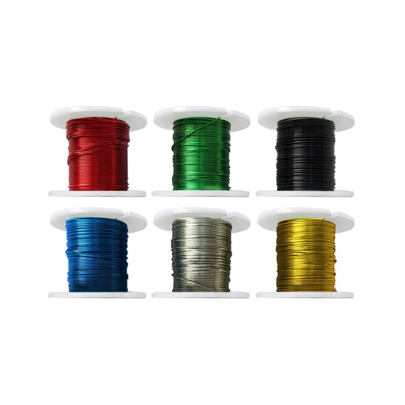 Craft Medley Beading & Jewelry Wire Metallic | 28 Gauge (Basic)