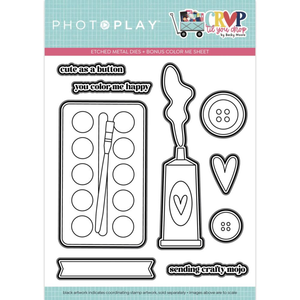 PhotoPlay Paper | Crop 'Til You Drop Stamp & Die Combo