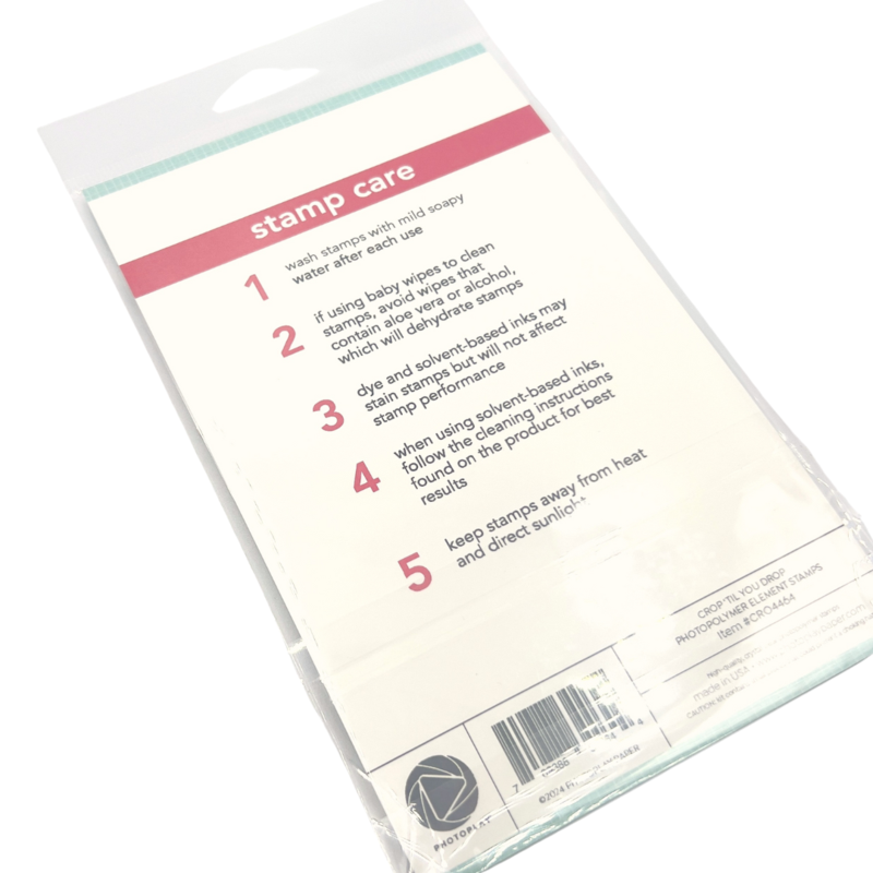 PhotoPlay Paper | Crop 'Til You Drop Photopolymer Clear Stamps