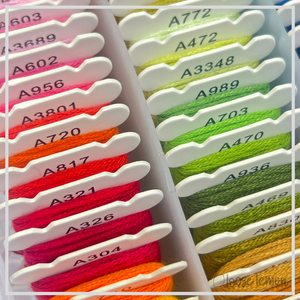 Embroidery Thread Boxed Sampler Set | 80 Pieces