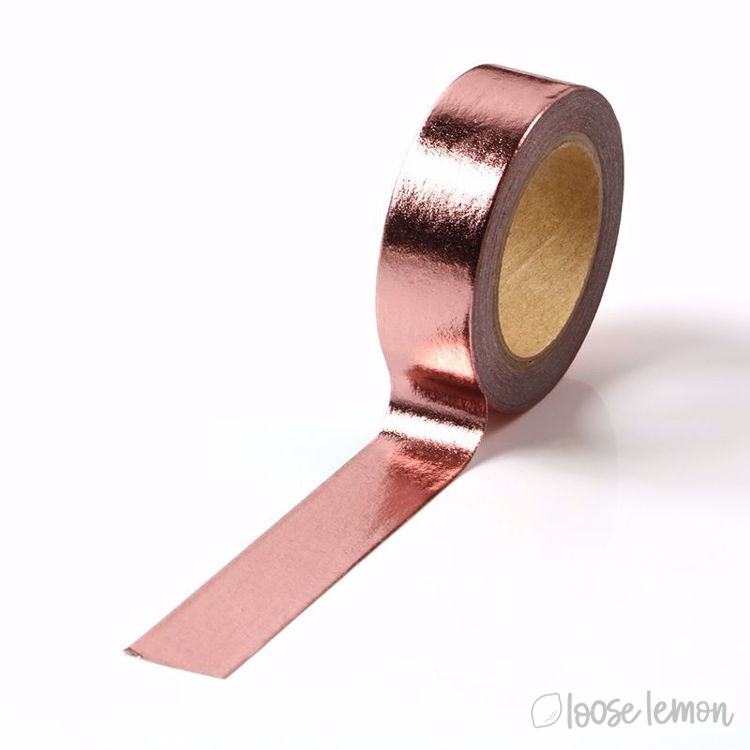 Rose Gold Foil - Washi Tape (10M)