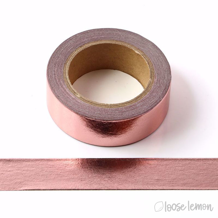 Rose Gold Foil - Washi Tape (10M)