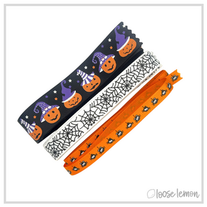 Halloween Ribbon x 3m (Incy Wincy Spider)