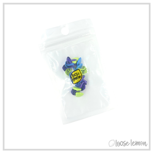 Heart Brads X 15 | Purple