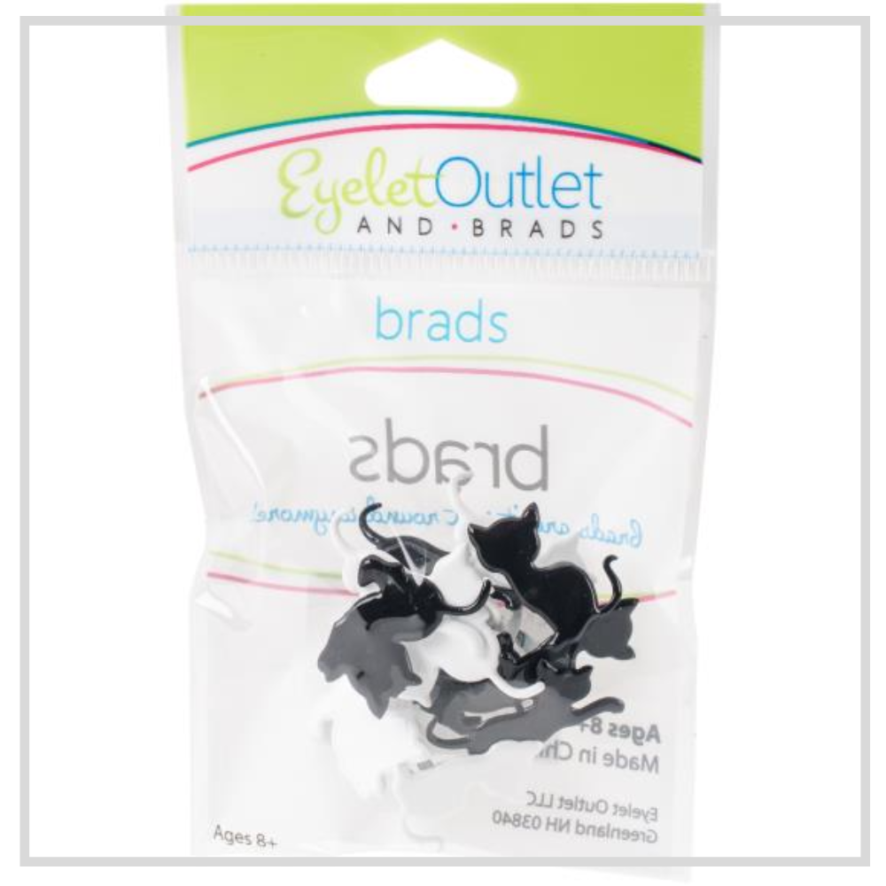 Kitten Brads x 12 | Eyelet Outlet