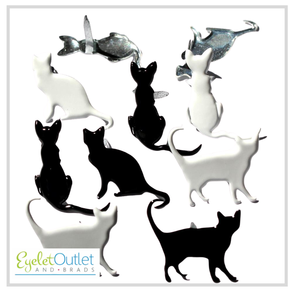 Cat Brads x 12 | Eyelet Outlet