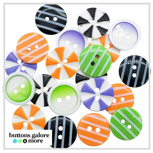 Halloween Buttons x 20 | Scream (Buttons Galore & More)