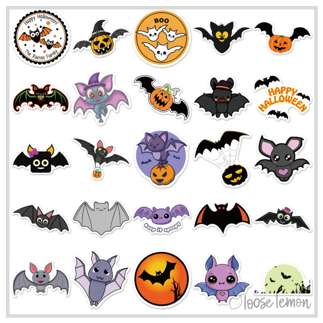 50 Sticker Set | Halloween