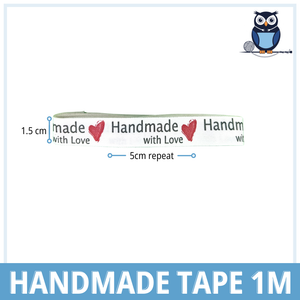 Handmade With Love Tape x 1M