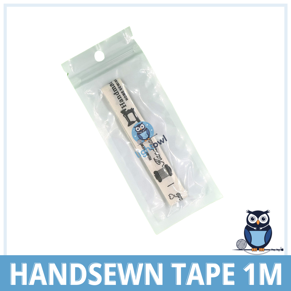 Handsewn With Love Tape x 1M